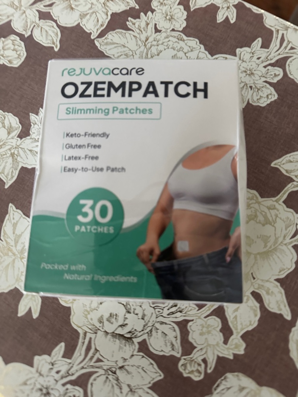 Rejuvacare Ozempatch Slimming Patches — Green/White Pack New & Sealed